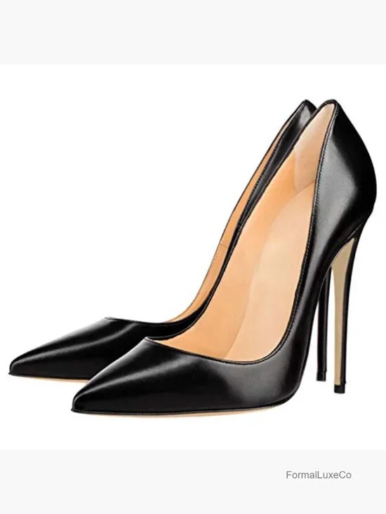Sexy Pointed Toe High Heels Pumps 12cm Stiletto Evening Party Shoes